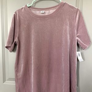 Mauve Velvet Old Navy T-Shirt